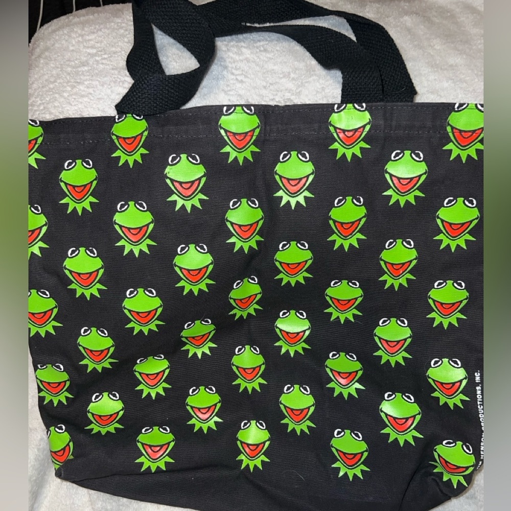 Vintage Jim Henson Kermit the frog Tote Bag